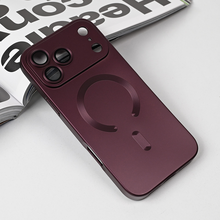 Zastitna futrola Magsafe Chrome - iPhone 17 Pro Max 6.9 bordo.