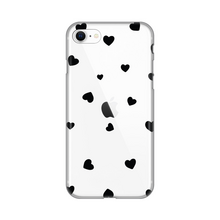 PRINT silikonska futrola skin (ultra tanka) - iPhone 7/8/SE (2020)/SE (2022) Hearts.