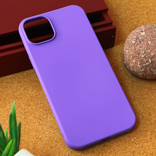 Teracell GIULIETTA silikonska futrola - iPhone 15 Plus mat ljubicasta.