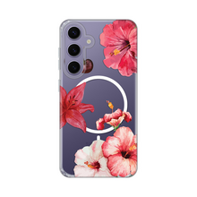 Zastitna futrola print Magsafe - Samsung S921B Galaxy S24 Hibiscus.