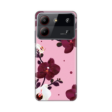 PRINT silikonska futrola skin (ultra tanka) - ZTE Blade A54 Pink Orchid.