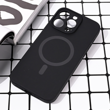 Zastitna futrola Magsafe Pure color - iPhone 15 Pro Max 6.7 crna.