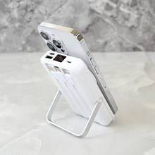 Back Up baterija (univerzalna) prenosiva baterija Magsafe Oxpower PD W102 10000mAh bela.