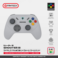 Joypad wireless Fantech WGP13S shooter III Super Maxfit sivi.