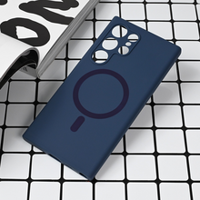 Zastitna futrola Magsafe Pure color - Samsung S928B Galaxy S24 Ultra tamno plava.