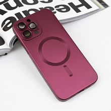 Zastitna futrola Magsafe Chrome - iPhone 13 Pro Max 6.7 bordo.