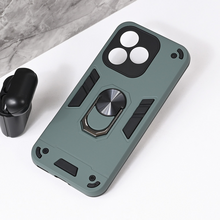 Zastitna futrola Hard Ring - Huawei Honor 400 Lite tamno siva.