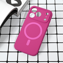 Zastitna futrola Magsafe Pure color - iPhone 17 Pro tamno pink.