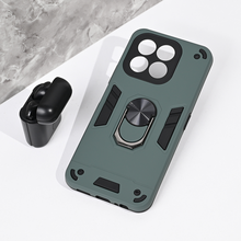 Zastitna futrola Hard Ring - Huawei Honor X6c tamno siva.