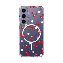 Zastitna futrola print Magsafe - Samsung S921B Galaxy S24 Cute Cherries.