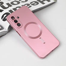 Zastitna futrola Magsafe Chrome - Samsung A175 Galaxy A17 roze.