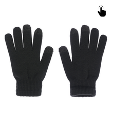 Rukavice - touch screen RY M (22cm) crne.