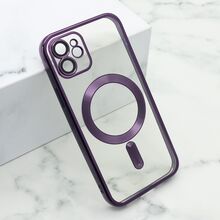 Zastitna futrola CAMERA PROTECT MagSafe - iPhone 12 ljubicasta (MS).