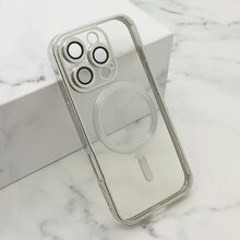 Zastitna futrola CAMERA PROTECT MagSafe - iPhone 16 Pro (6.3) srebrna (MS).