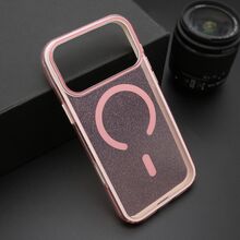 Zastitna futrola CRYSTAL MagSafe - iPhone 17 Pro Max (6.9) roze (MS).