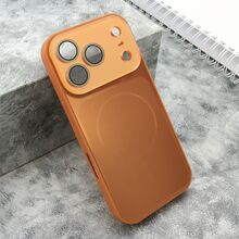 Zastitna futrola COLOR METAL MagSafe II - iPhone 17 Pro narandzasta (MS).