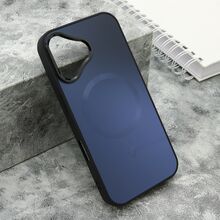 Zastitna futrola COLOR METAL MagSafe - iPhone 16 (6.1) crna (MS).