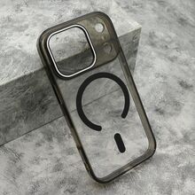 Zastitna futrola COLOR RING MagSafe - iPhone 17 Pro crna (MS).