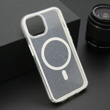 Zastitna futrola CRYSTAL MagSafe - iPhone 13 (6.1) bela (MS).