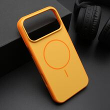 Zastitna futrola CHROME MagSafe - iPhone 17 Pro Max (6.9) narandzasta (MS).