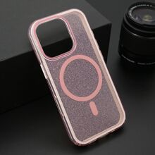 Zastitna futrola CRYSTAL MagSafe - iPhone 16 Pro (6.3) roze (MS).