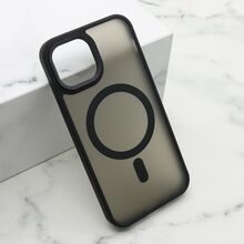 Zastitna futrola SILKY MAGSAFE II - Iphone 12/12 Pro (6.1) crna (MS).