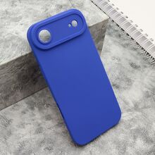 Zastitna silikonska futrola Pro Camera - iPhone 17 Air tamno plava (MS).