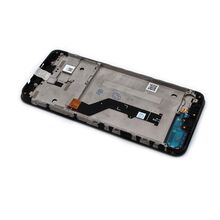 LCD ekran (displej) - Motorola Moto E7 Plus + Touch screen + okvir crni (MS).