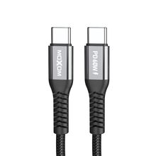 USB data kabl Moxom MX-CB235 PD 60W Type-C na Type-C 1m crni (MS).