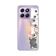 PRINT silikonska futrola skin (ultra tanka) - Huawei Honor X6b Cats.