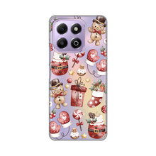 PRINT silikonska futrola skin (ultra tanka) - Huawei Honor X6b Cozy Christmas.