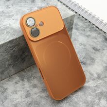 Zastitna futrola COLOR METAL MagSafe II - iPhone 17 narandzasta (MS).