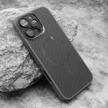 Zastitna futrola CARBON MagSafe - iPhone 16 Pro Max (6.9) siva (small camera) (MS).