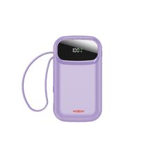 Back Up baterija (univerzalna) Moxom MX-PB135 fast 20000mAh QC22.5W+ PD20W 2.4A ljubicasti (MS).