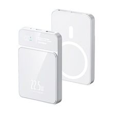 Back Up baterija (univerzalna) MagSafe M50 15W PD 20W+22.5W Fast 5000mAh beli (MS).