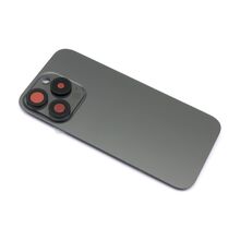 Poklopac baterije - Iphone 15 Pro crni Titanium (NO LOGO) (MS).