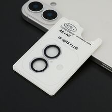 Folija za zastitu kamere OCTAGON DIAMOND - iPhone 16 (6.1)/16 Plus (6.7) srebrna (MS).