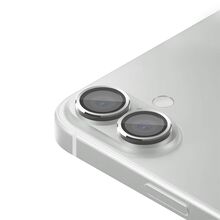 Folija za zastitu kamere RING - iPhone 16 (6.1)/16 Plus (6.7) srebrna (MS).