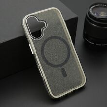 Zastitna futrola CRYSTAL MagSafe - iPhone 16 (6.1) crna (MS).