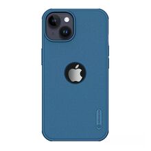 Zastitna futrola Nillkin Super Frost Pro - iPhone 15 plava (logo cut) (MS).