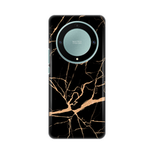 PRINT silikonska futrola - Huawei Honor Magic 5 Lite All crni.