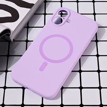 Zastitna futrola Magsafe Pure color - iPhone 16 Plus 6.7 lila.