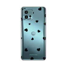 PRINT silikonska futrola skin (ultra tanka) - Motorola Moto G72 Hearts.