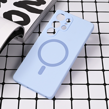 Zastitna futrola Magsafe Pure color - Samsung S938 Galaxy S25 Ultra svetlo plava.