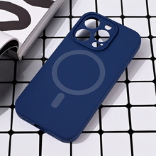 Zastitna futrola Magsafe Pure color - iPhone 15 Pro 6.1 plava.