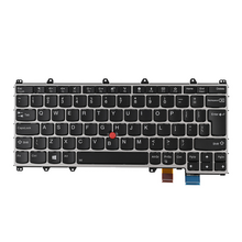 Tastatura - laptop Lenovo ThinkPad X380 Yoga sivi frejm veliki enter.