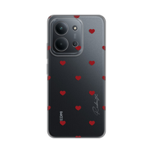 PRINT silikonska futrola - Xiaomi Redmi 15C 4G Red Hearts.
