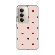 PRINT silikonska futrola - Xiaomi Redmi 15 4G Beige Hearts.