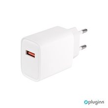 Kucni Punjac Pluginn AJ-18 QC3.0 18W sa micro USB kablom beli CE.