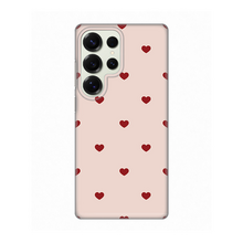 PRINT silikonska futrola - Samsung S938 Galaxy S25 Ultra Beige Hearts.